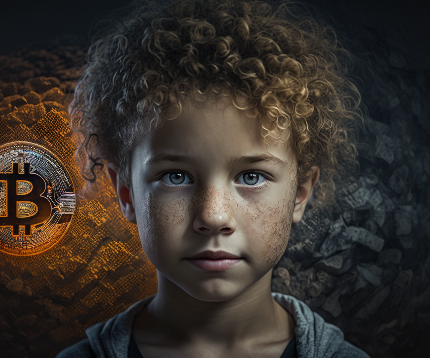 Young person exploring Web3 and NFTs on LightDao